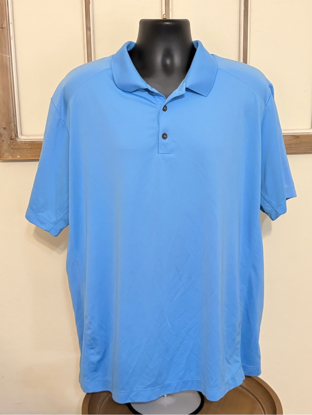 Men's Light Blue Polo Shirt - Classic Short Sleeve